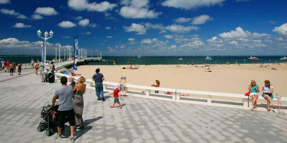Апартаменты T2 Face Au Port De Plaisance Et Plage D'Eyrac -Terrasse -Parking Аркашон Экстерьер фото